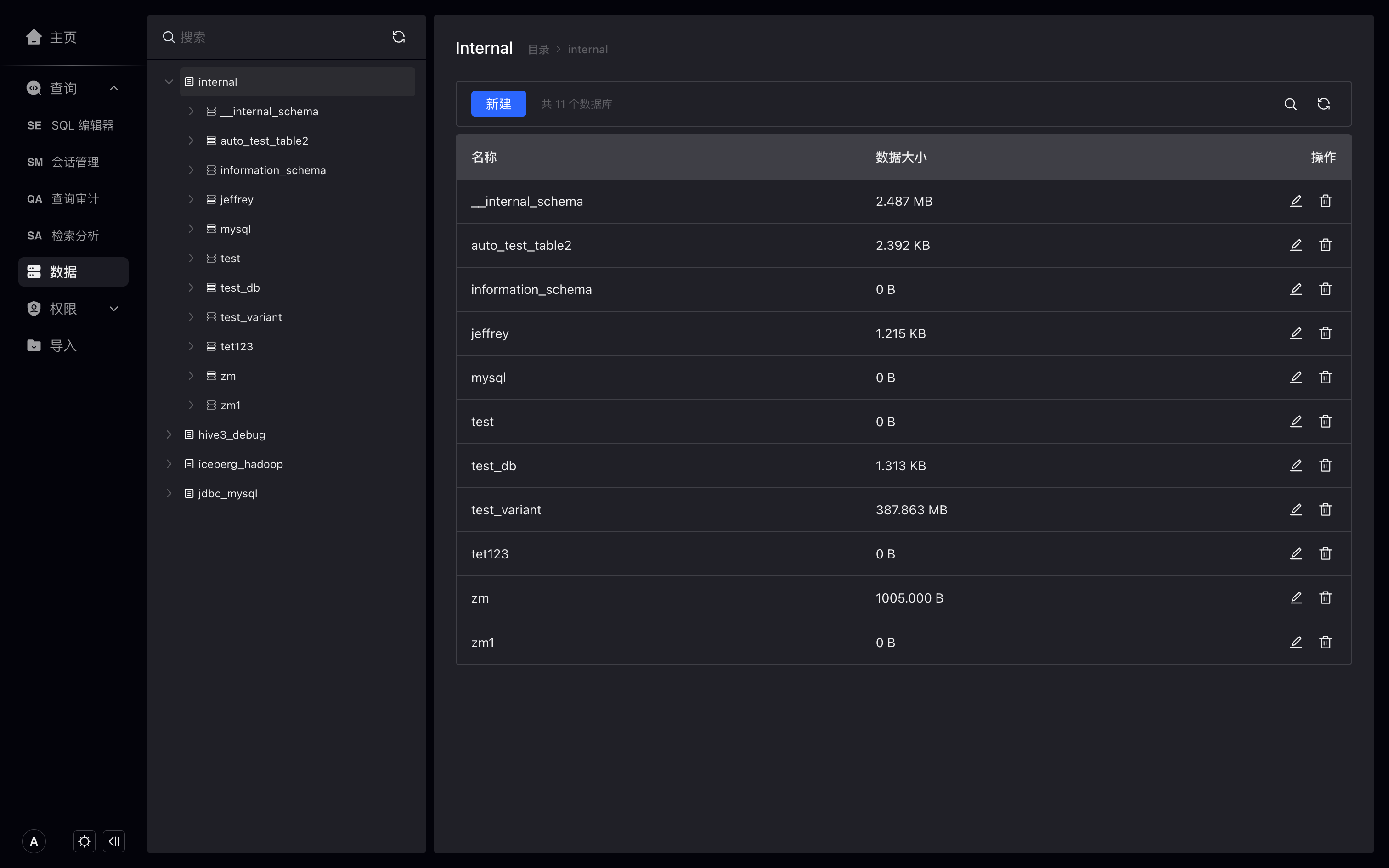 database